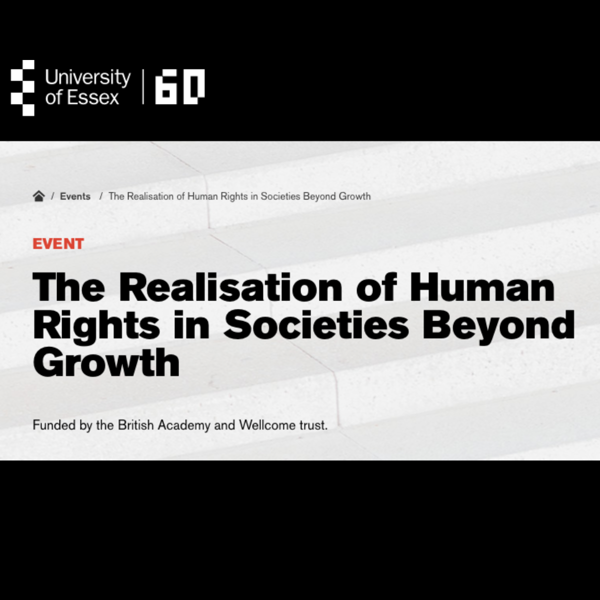 Conference: The Realisation of Human Rights in Societies Beyond Growth