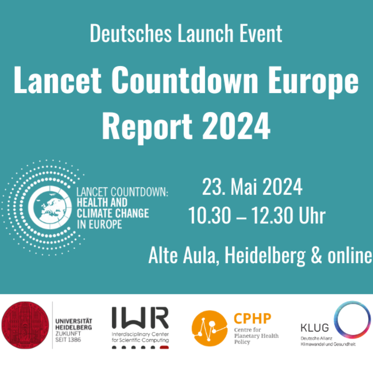 Deutsches Launch Event: Lancet Countdown Europe Report 2024