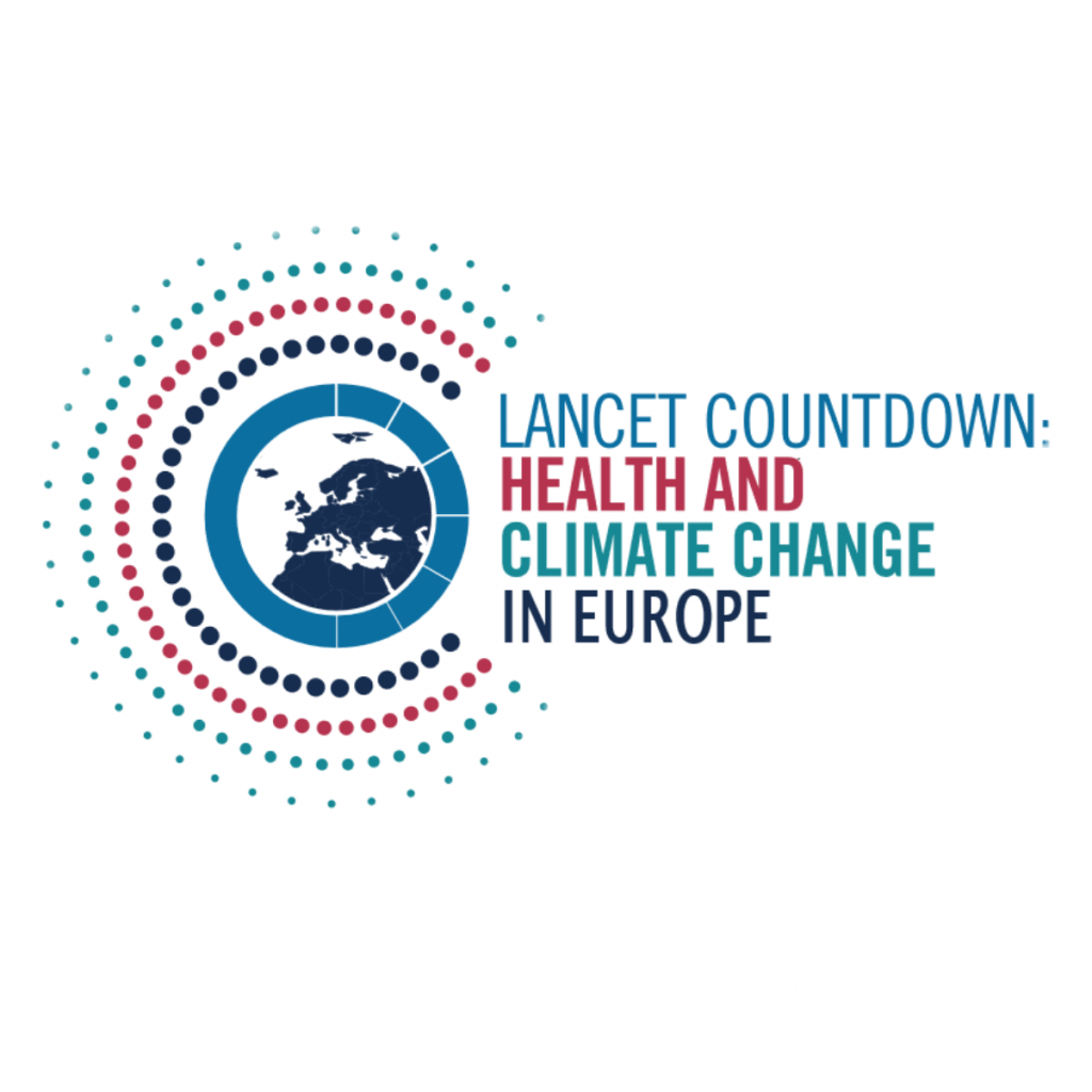 Logo vom Lancet Countdown on Health and Climate Change in Europe