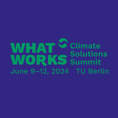 What works Climate Solutions Summit