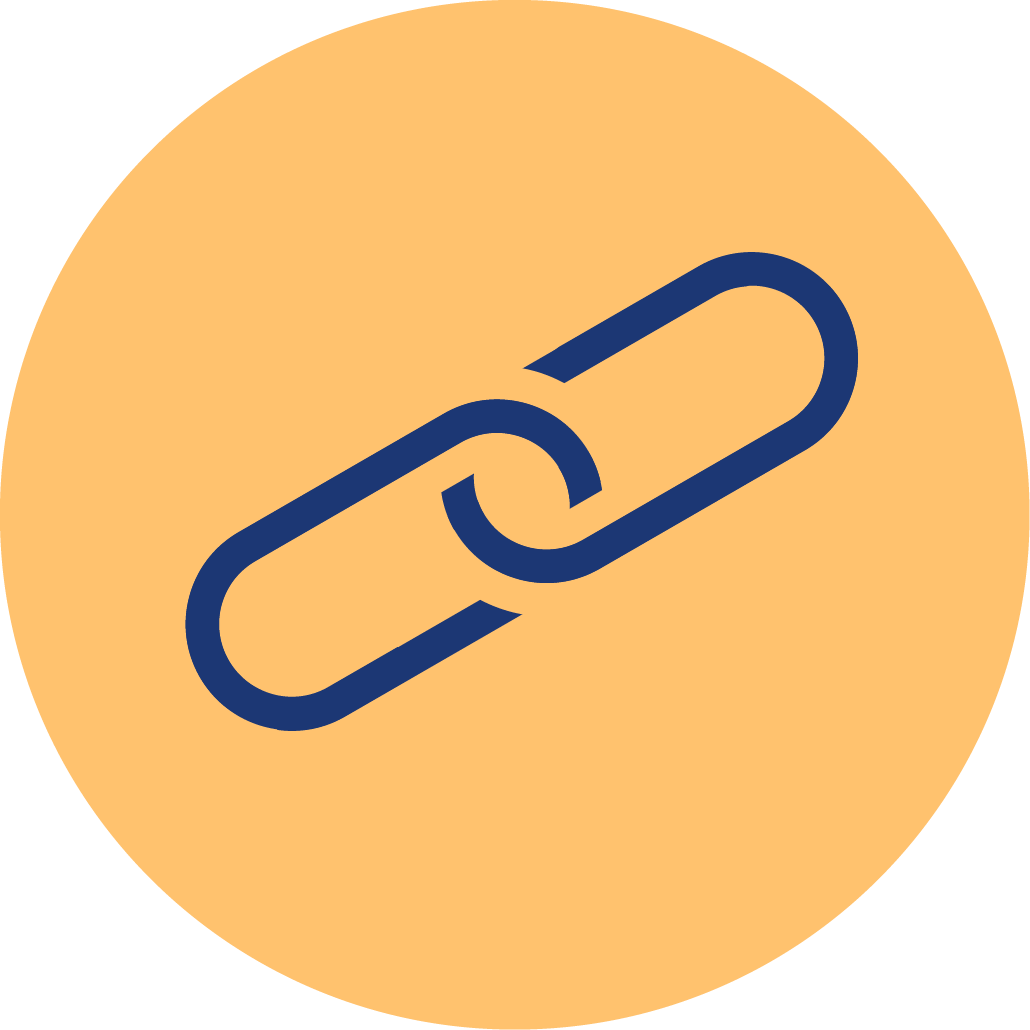 Symbol für Verlinkung