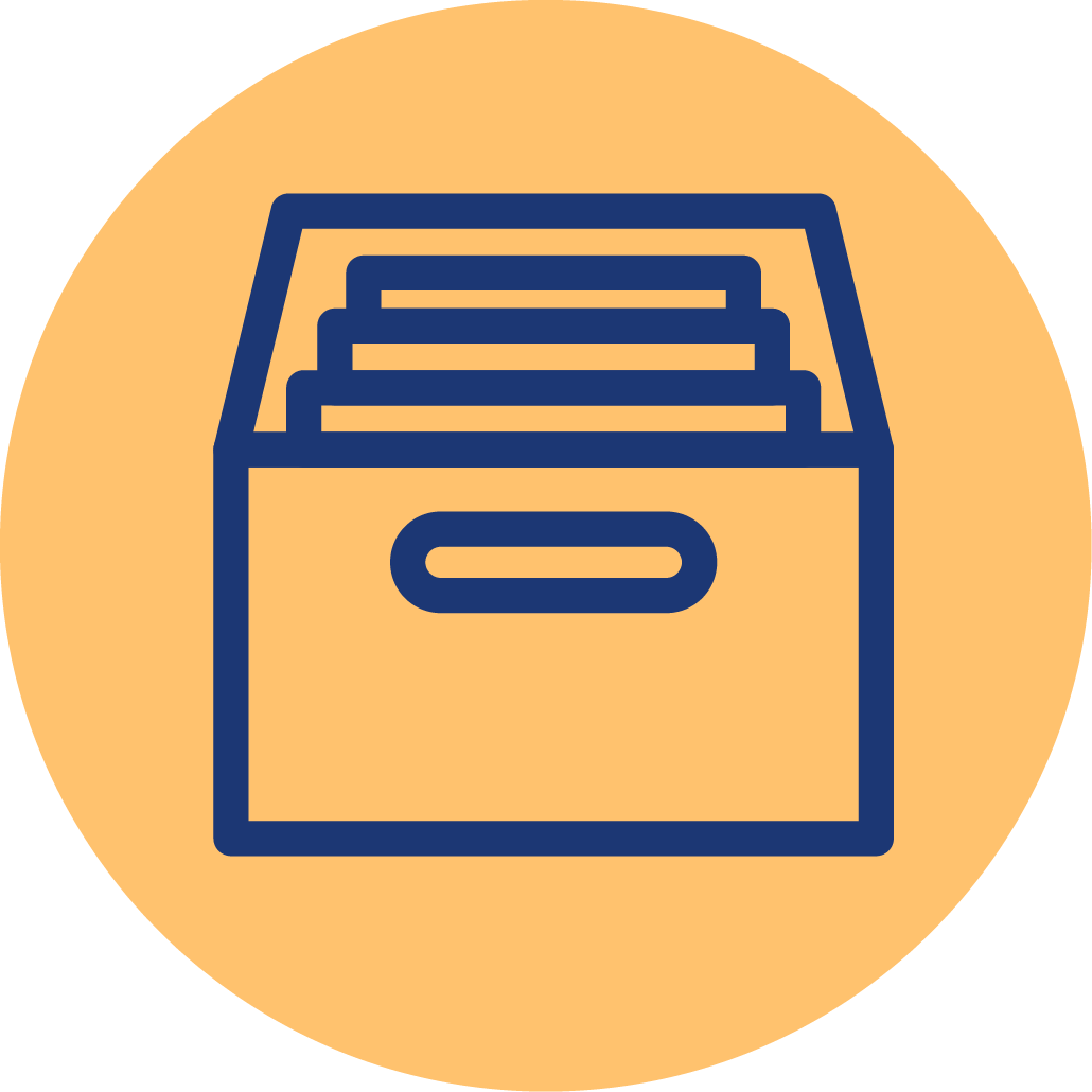 Icon_Veranstaltungsarchiv (oran­ge)