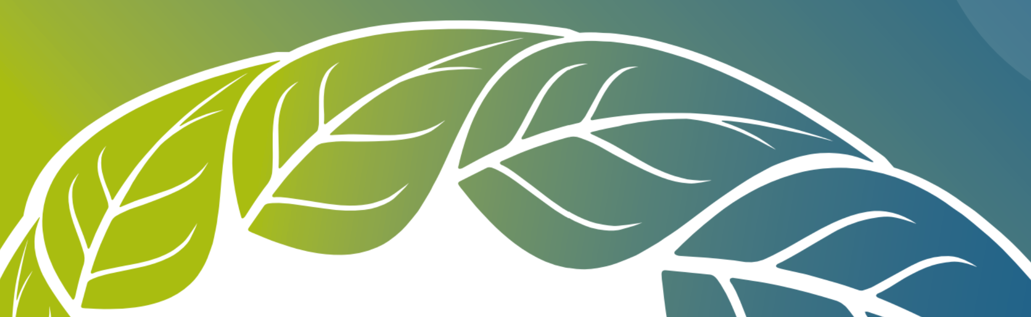 Grünes Blattsymbol als Zeichen für Natur und Nachhaltigkeit.