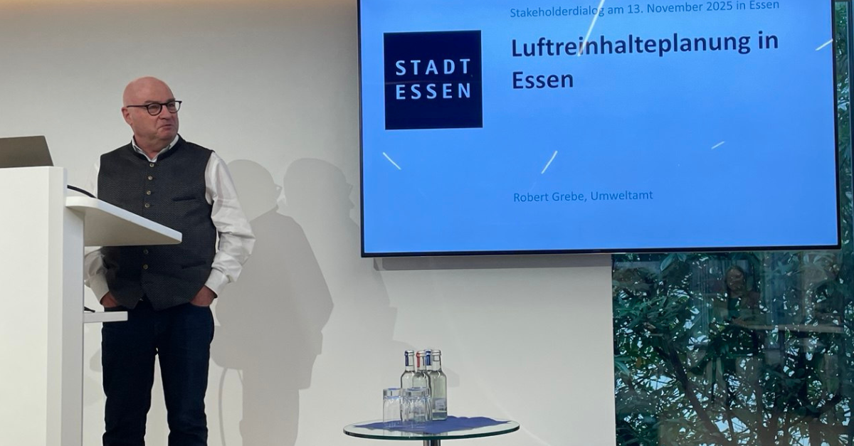 Gemein­sam für sau­be­re Luft im Ruhr­ge­biet: Zwei­ter Stake­hol­der­dia­log zur neu­en EU-Luft­qua­li­täts­richt­li­nie