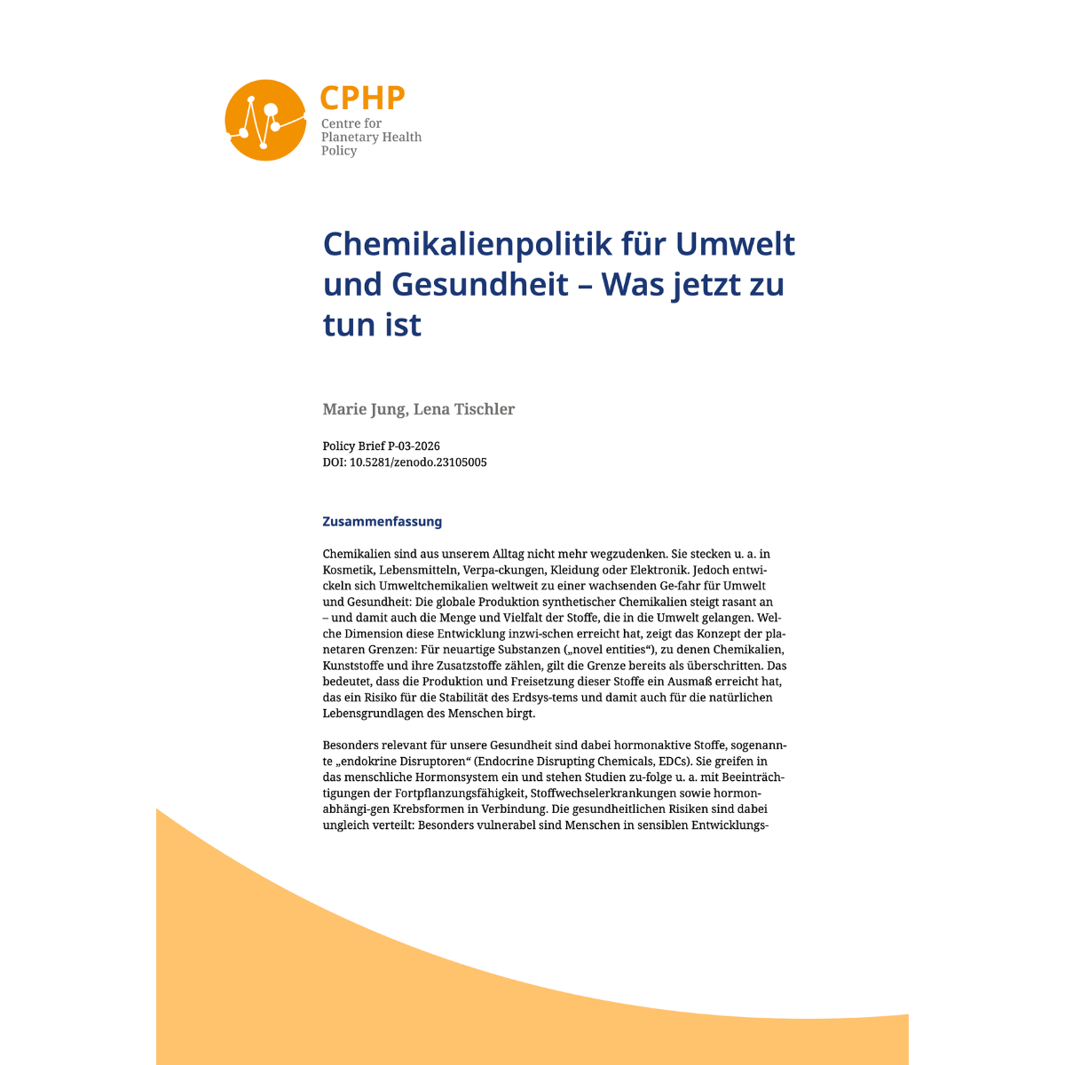 Che­mi­ka­li­en­po­li­tik für Umwelt und Gesund­heit – Was jetzt zu tun ist